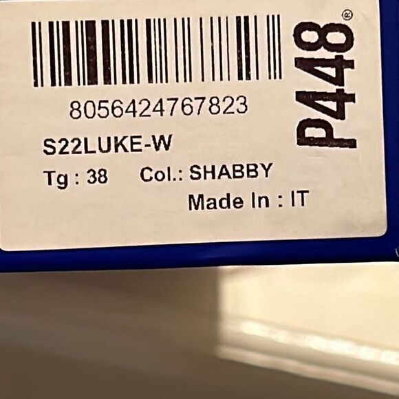 P488 Women's Size 38 Luke Sneakers Shabby Gray Chunky Fashion Sneaker - Picture 12 of 12